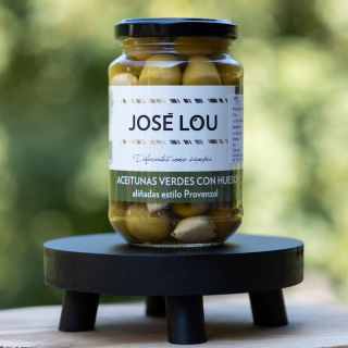 Olivy zelené na provensálský způsob José Lou 350g