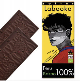 Labooko single-origin 100% čokoláda Peru