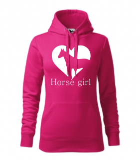 Mikina horse girl (mikina s motivem horse girl)