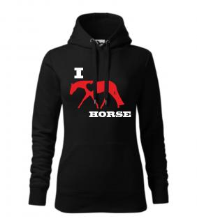 Mikina i love horse (mikina s motivem i love horse)