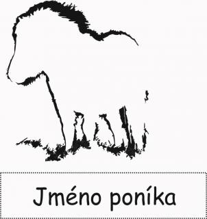 Samolepka pony (samolepka pony 15x13)