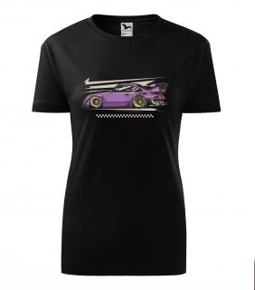 Tričko Porshe purple (Tričko Porshe purple)