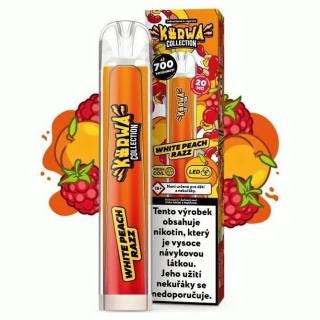 Kurwa Collection 500 mAh White Peach Razz 20mg 1 ks