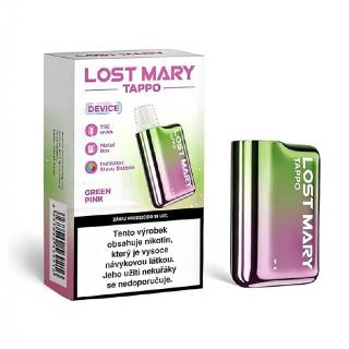 LOST MARY TAPPO Metal Version elektronická cigareta 750mAh Green Pink 1 ks