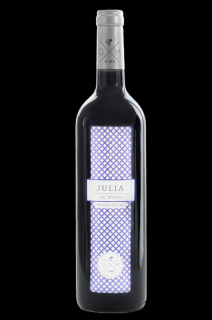 Červené španělské víno De Moya, Julia, 0,75L