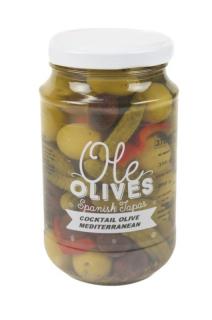 Olivový koktejl, Olé olives, 370 g