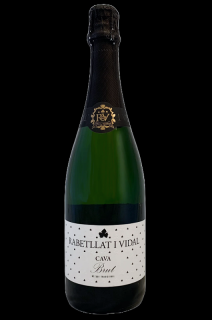 Šumivé španělské víno Ca NEstella, Cava Rabetllat I Vidal Brut, 0,75L