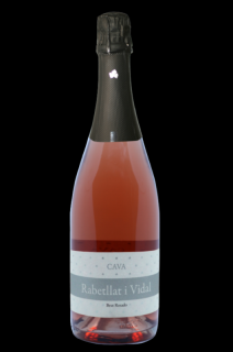 Šumivé španělské víno Ca NEstella, Cava Rabetllat I Vidal Brut Rosado, 0,75L