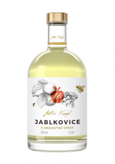 Anton Kaapl Jablkovice s medovými víčky 35% Varianta: 0,5l