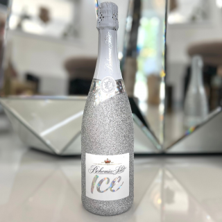 Bohemia Sekt ICE stříbrný glitter 11 %, 0,75l