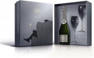 Charles Heidsieck Blanc de Blancs, 0,75l + 2 skleničky