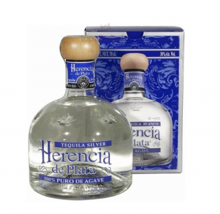 Herencia de Plata Tequila Silver 100% Pure de Agave 38%, 0,7l