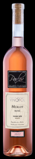 Vinařství Novosedly Vinofol Merlot rose, pozdní sběr, polosuché, 2022, 12%, 0,75l