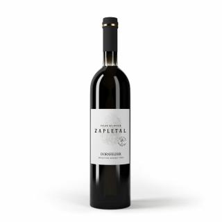 Vinné sklepy Zapletal Dornfelder 2018, zemské víno, polosuché, 12,5%, 0,75l