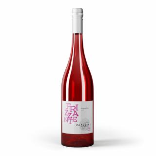 Vinné sklepy Zapletal Frizzante rose Zweigeltrebe 2020, jemně perlivé, polosladké, 10,5%, 0,75l