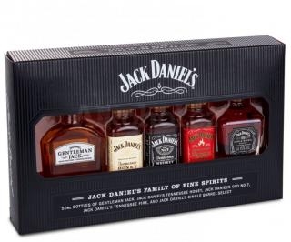 Whisky Jack Daniels set miniatur 5x0,05l