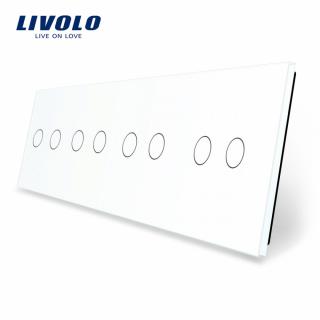 LIVOLO VL-C7-4C2-11 čtyřnásobný rámeček - Bílý