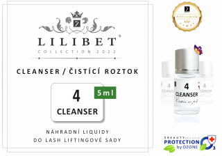 Náhradní prémiový "Čistící roztok / Cleanser" z LL setu Lilibet Collection 2022