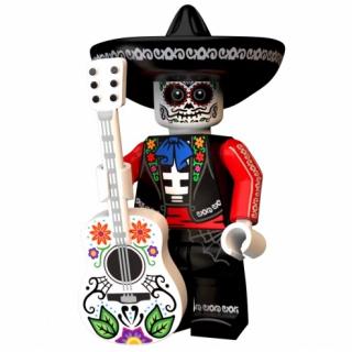 Custom LEGO® minfigurka - El Mariachi Muerto