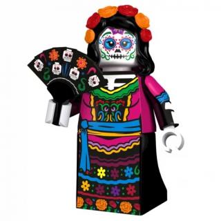 Custom LEGO® minfigurka - La Catrina