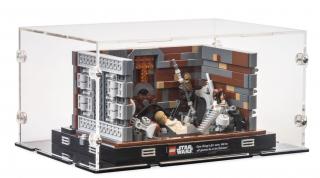 Displej box pro LEGO® Star Wars™ 75339 Drtič odpadků Hvězdy smrti diorama