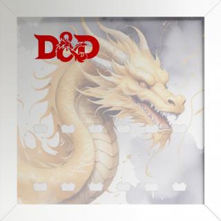 Displej pro LEGO® Minifigurky: Dungeons & Dragons® II - bílá / bílá