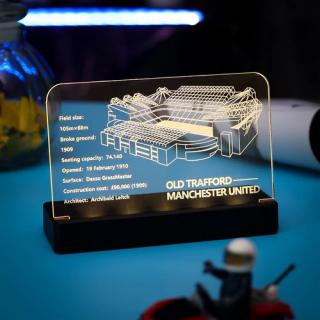 LED štítek pro LEGO® set Creator 10272 Old Trafford Manchester United