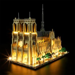 Osvětlení pro LEGO® Architecture 21061 Notre Dame v Paříži