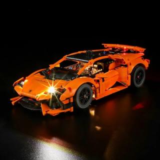 Osvětlení pro LEGO® Technic 42196 Oranžové Lamborghini Huracán Tecnica