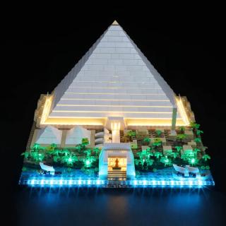 Osvětlení pro set Architecture 21058 Velká pyramida v Gíze