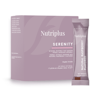 Nutriplus Serenity čaj s malinovou příchutí 1,7 g x 30 ks