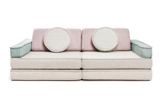 Play Sofa Original Corduroy Shappy Barva: Lollipop