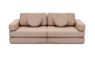 Play Sofa Pure Corduroy MINI Shappy Barva: Chocolate