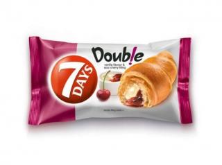 7days Croissant Super Max Double vanilkový s višní 110