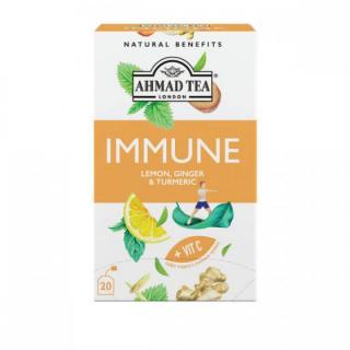 Ahmad Tea Čaj Ovocný Immune citron+zázvor+turmeric 20x1,5g