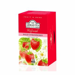 Ahmad Tea Wild Strawberries Ovocný Čaj 20ks x 2 g