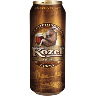 Kozel 10° Tmavé, 0,5 l