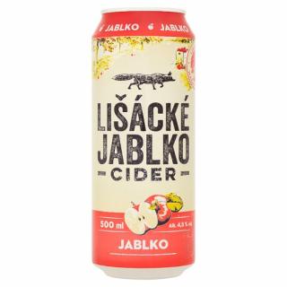 Lišácké jablko Cider jablko 4,5% 0,5 l