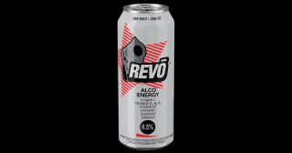 Revo Original, nízkoalkoholický energetický nápoj 8,5% alc. 500 ml