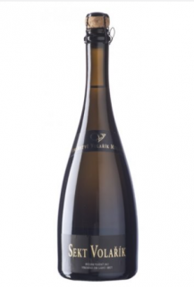 Sekt Ryzlink vlašský,  Železná“, extra dry, Volařík