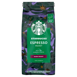 Starbucks káva espresso dark roast zrno 450g