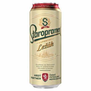 Staropramen 12° Pivo světlý ležák 0,5 l