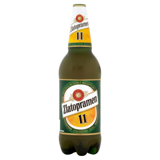 Zlatopramen 11° svetly lezak pivo 1,5l PET