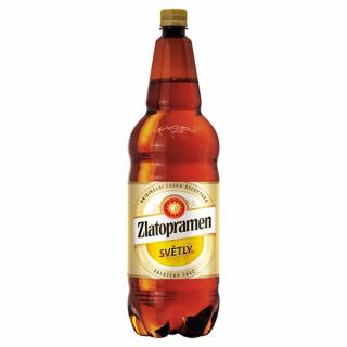 Zlatopramen pivo světlé výčepní 2L PET