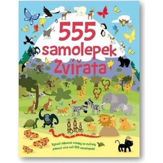 555 samolepek Zvířata