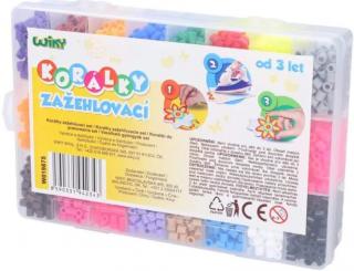 Korálky zažehlovací set - 24 barev