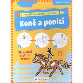 Kreslíme snadno a rychle – Koně a poníci Poškozená