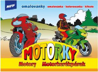 MFP Omalovánky Motorky