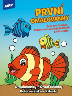 Omalovánky MFP A4 První omalovánky 210x276/32