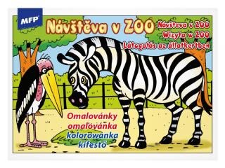 Omalovánky Návštěva v ZOO